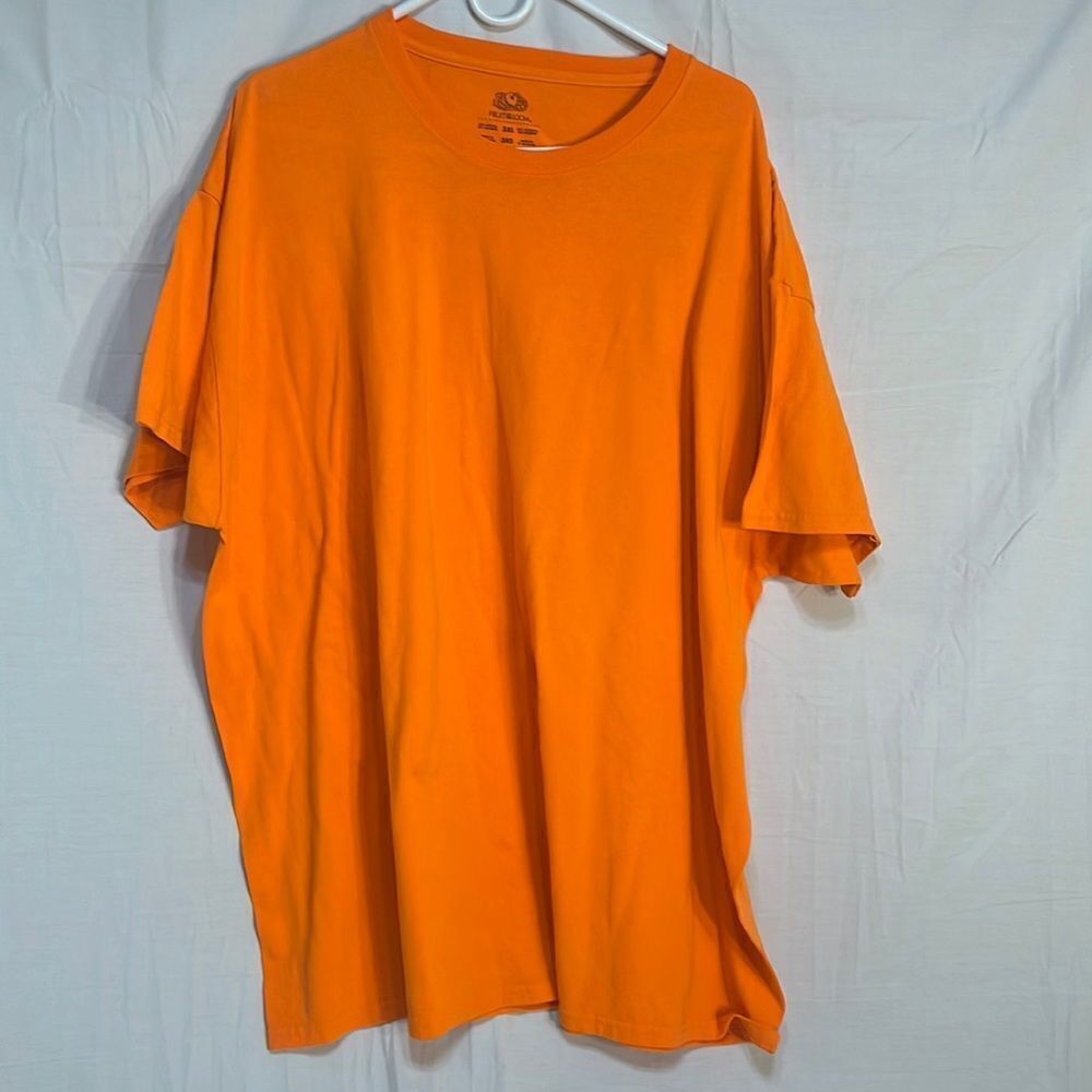 Fruit of the loom orange T-shirt